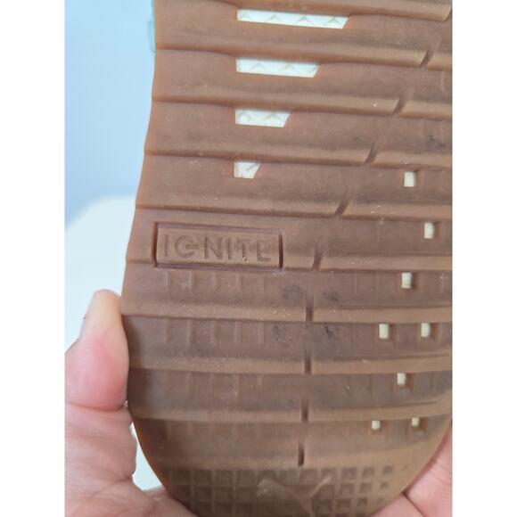 PUMA Foreverrun Nitro Knit Women US 10 Blue Teal Mesh Sneakers Comfort Training - Picture 4 of 8